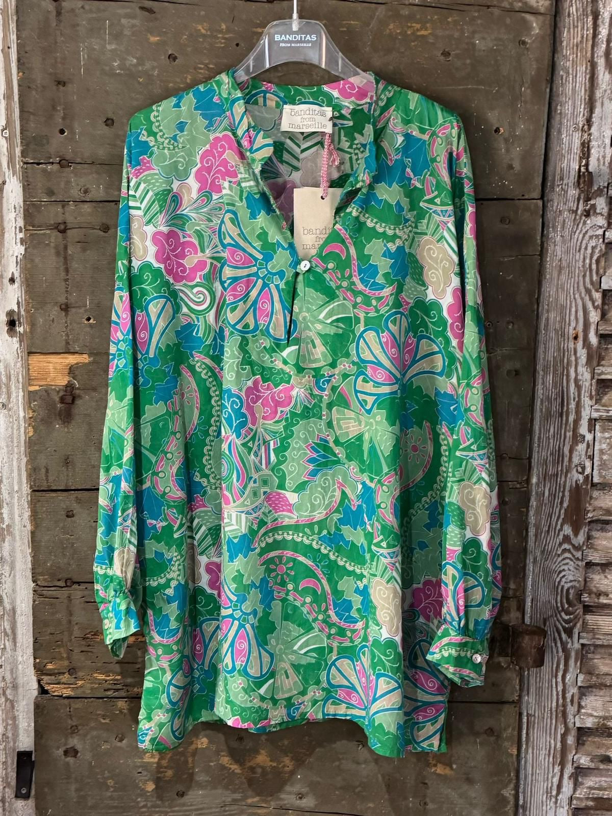 Blusa Miranda Verde Colores