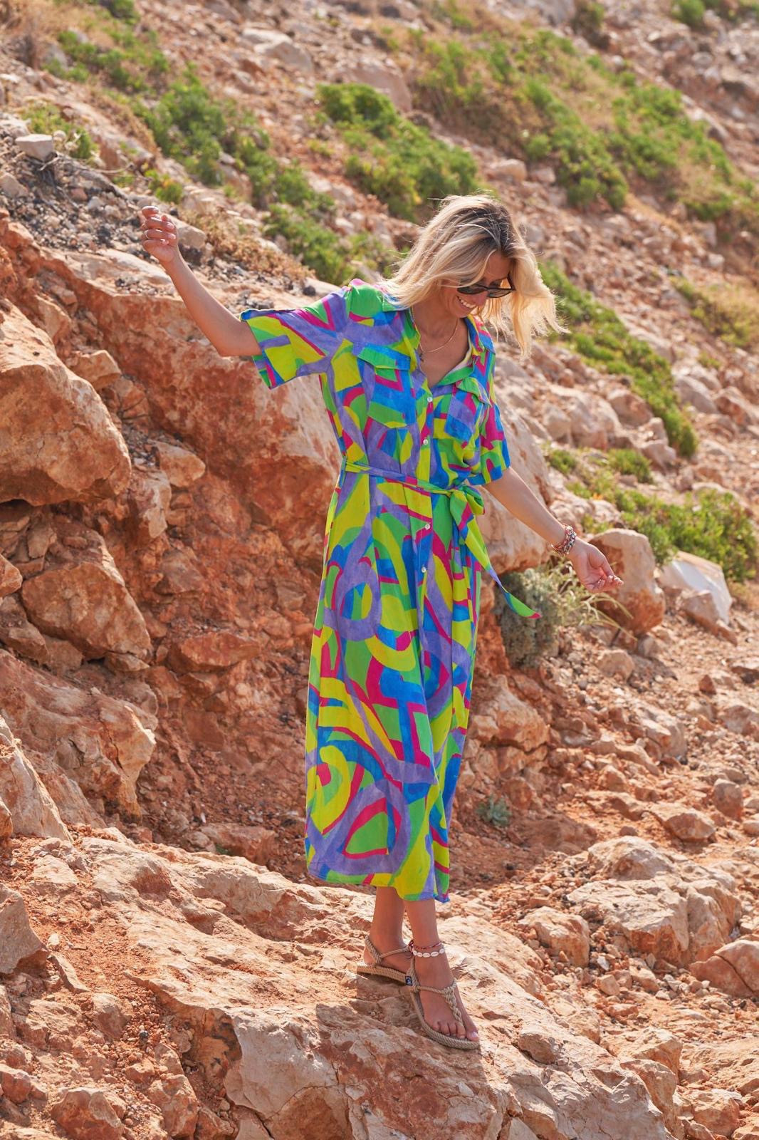 Vestido Carnaval Azul