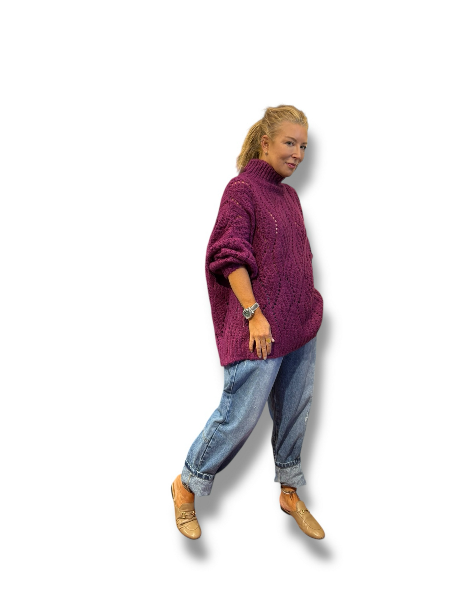 Sweater Sandia Violeta