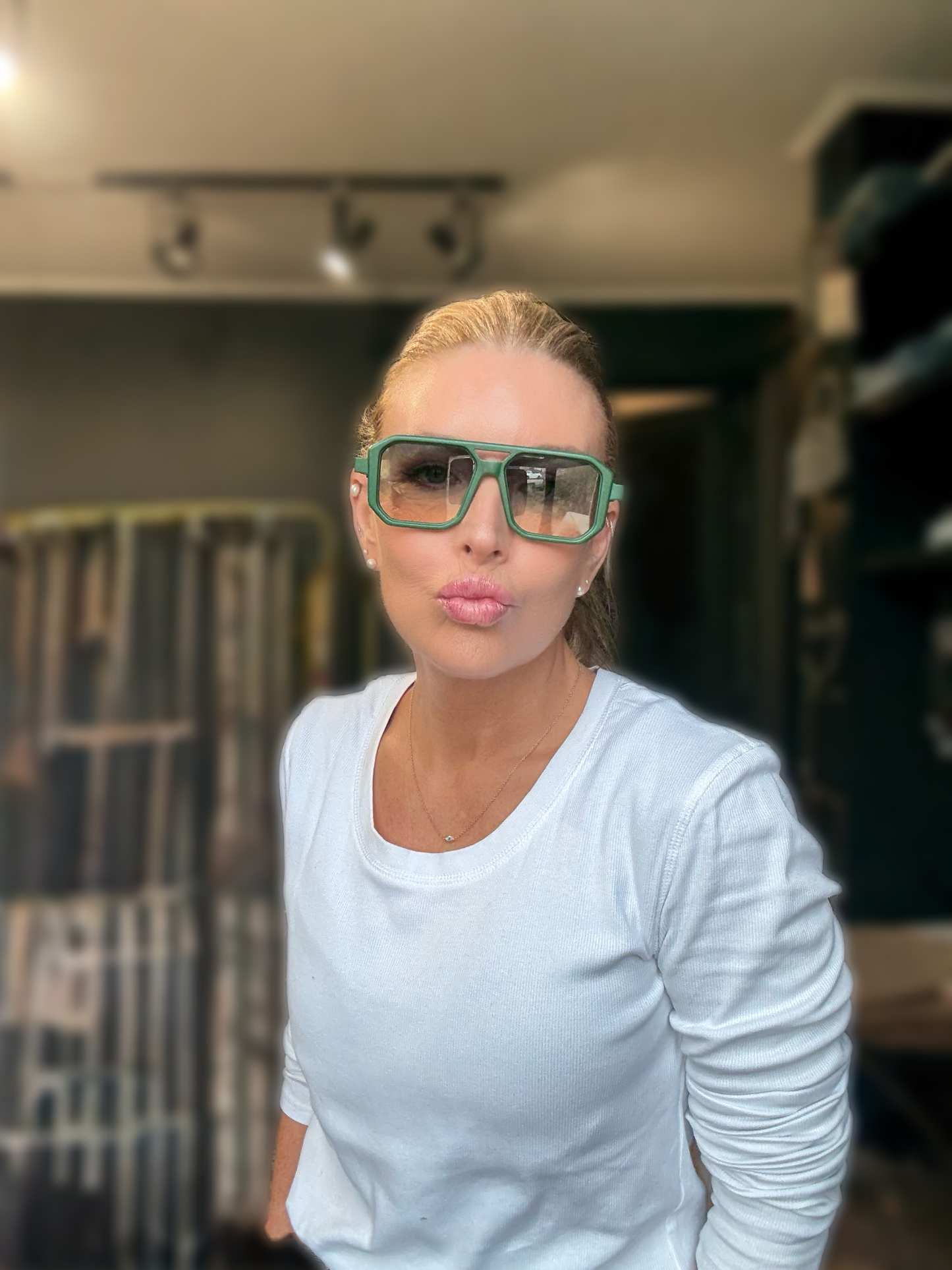 Anteojos Amanda Verde