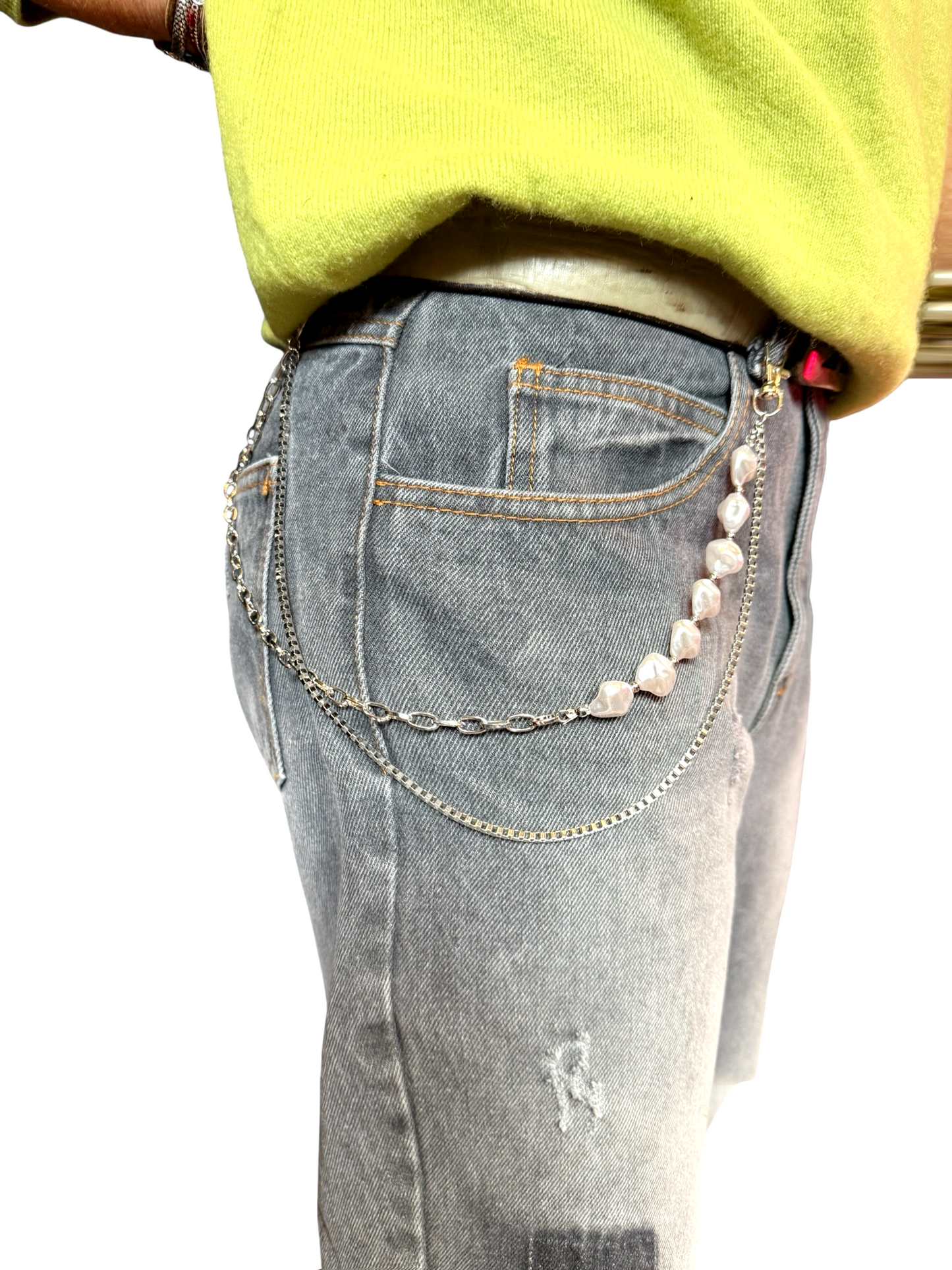 Cadena Pantalon Perlas Petit
