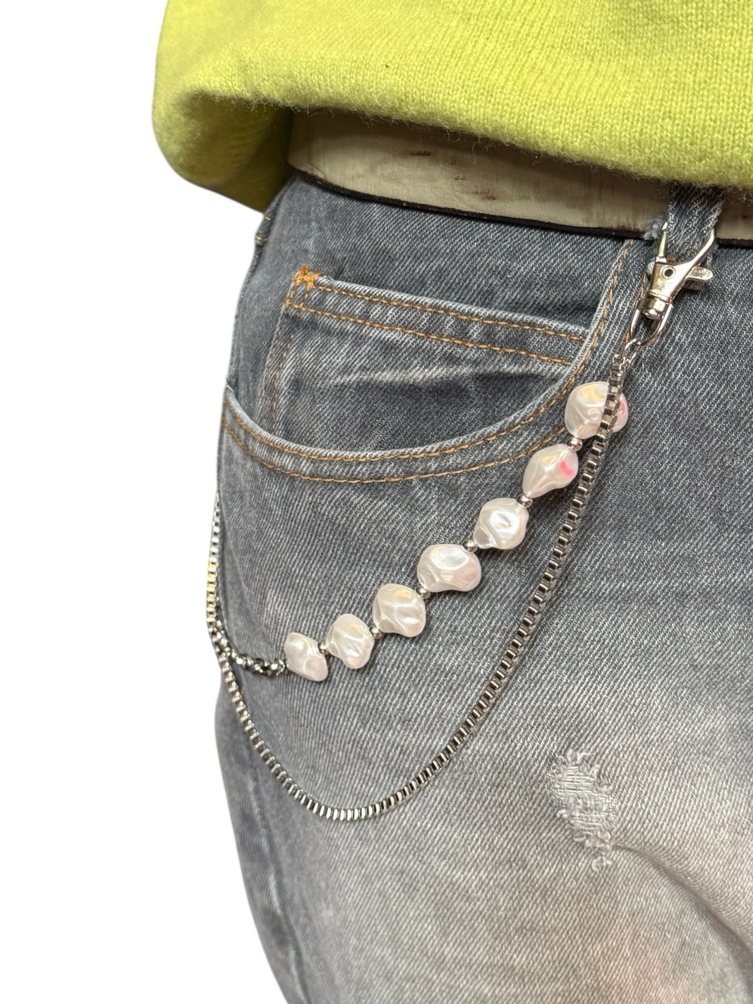 Cadena Pantalon Perlas Petit