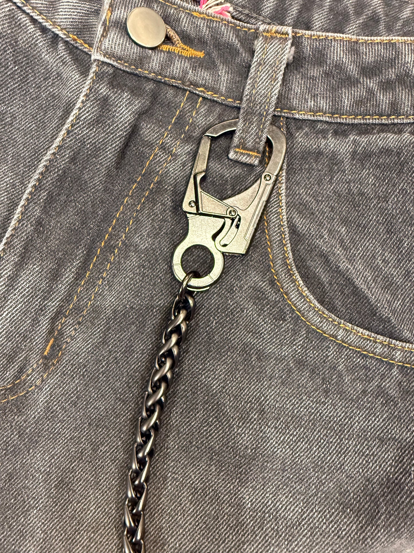 Cadena Pantalon Pepa Acero Oscura