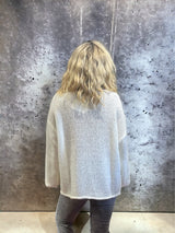 Sweater Puffy Blanco Invierno