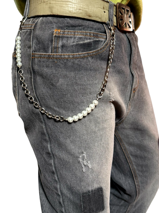 Cadena Pantalon Perlas Groumette