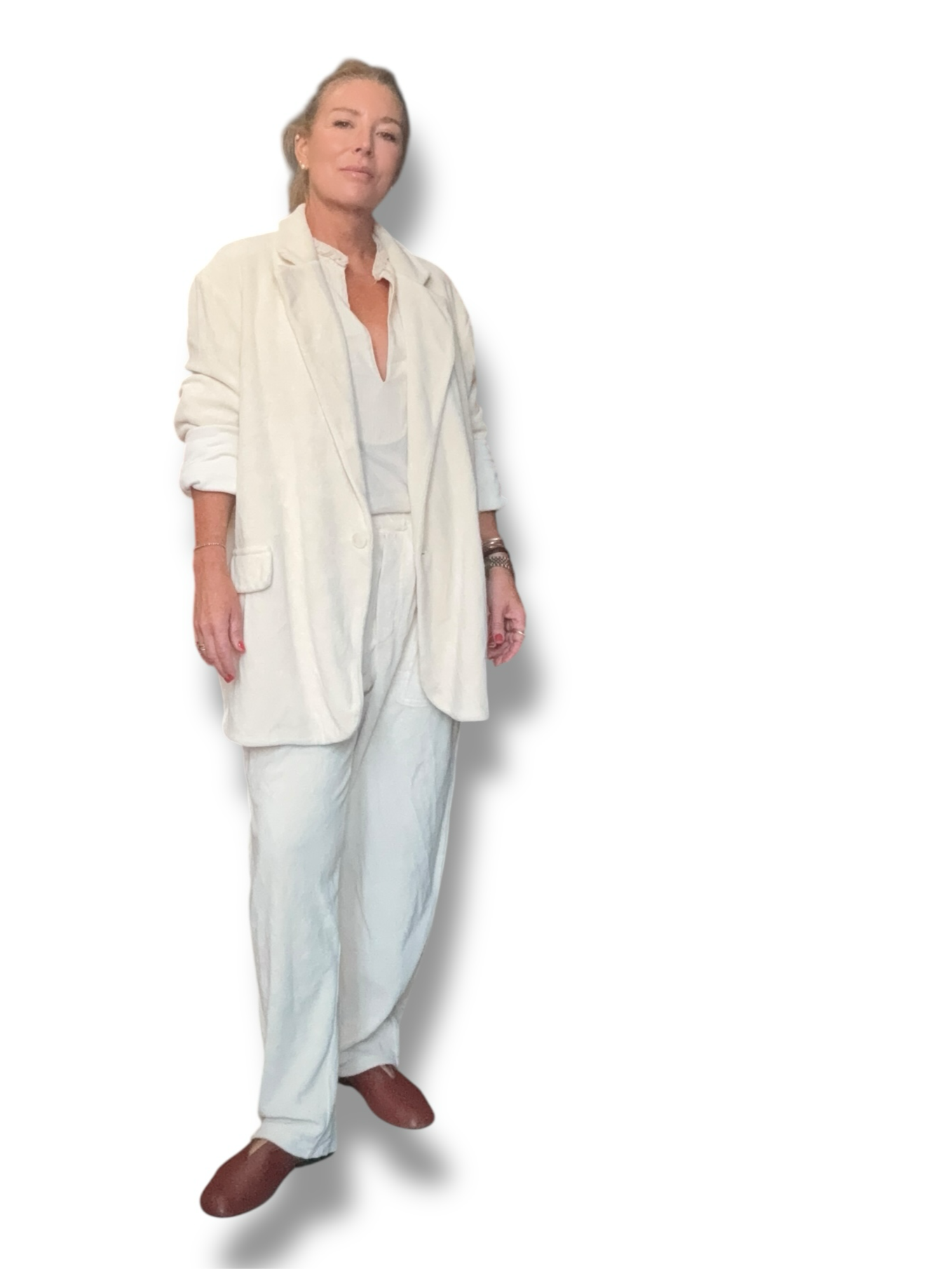 Pantalón Pepino Crema