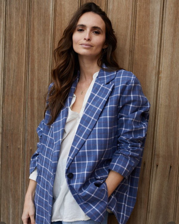 Chaqueta Ciruela