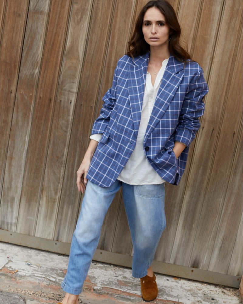 Chaqueta Ciruela