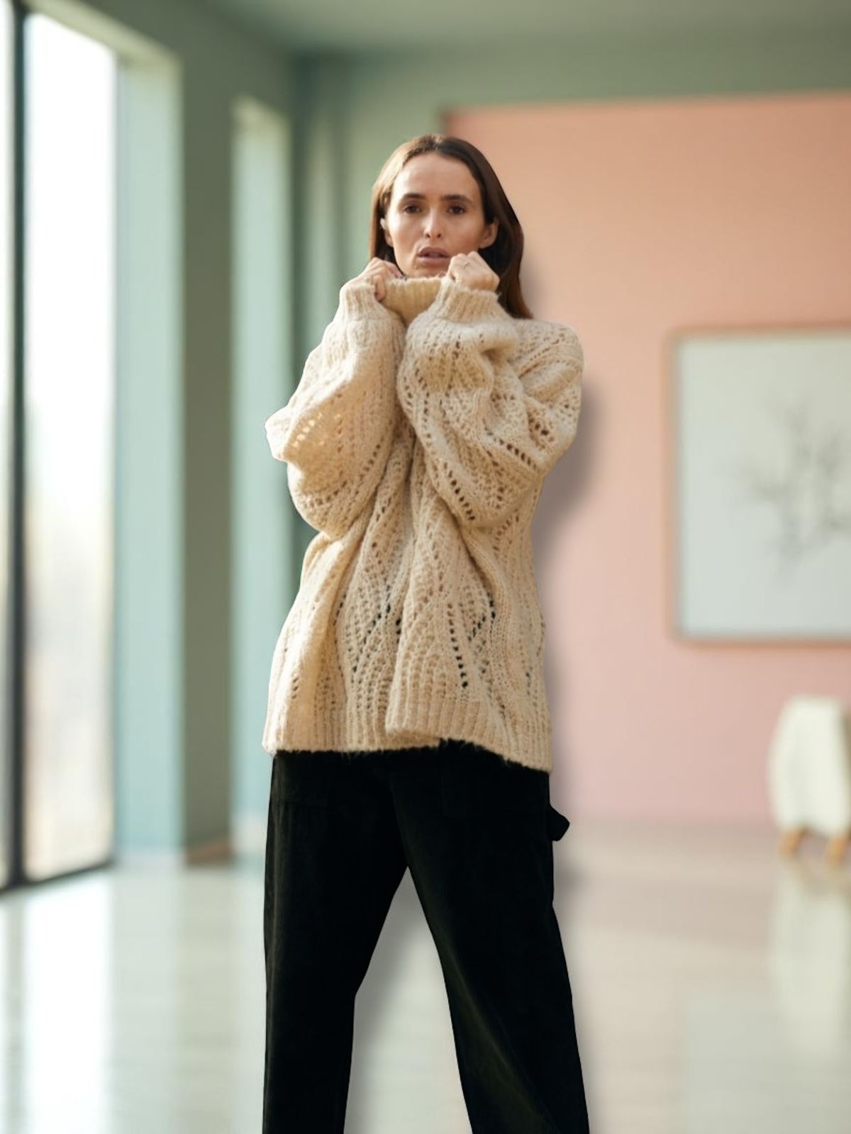 Sweater Sandia Blanco