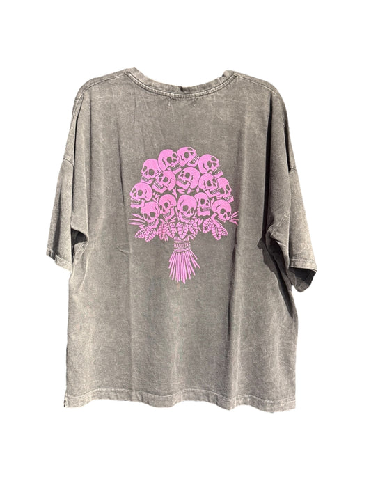 Polera Skull Buquet