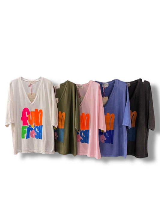 Polera Fun Colores