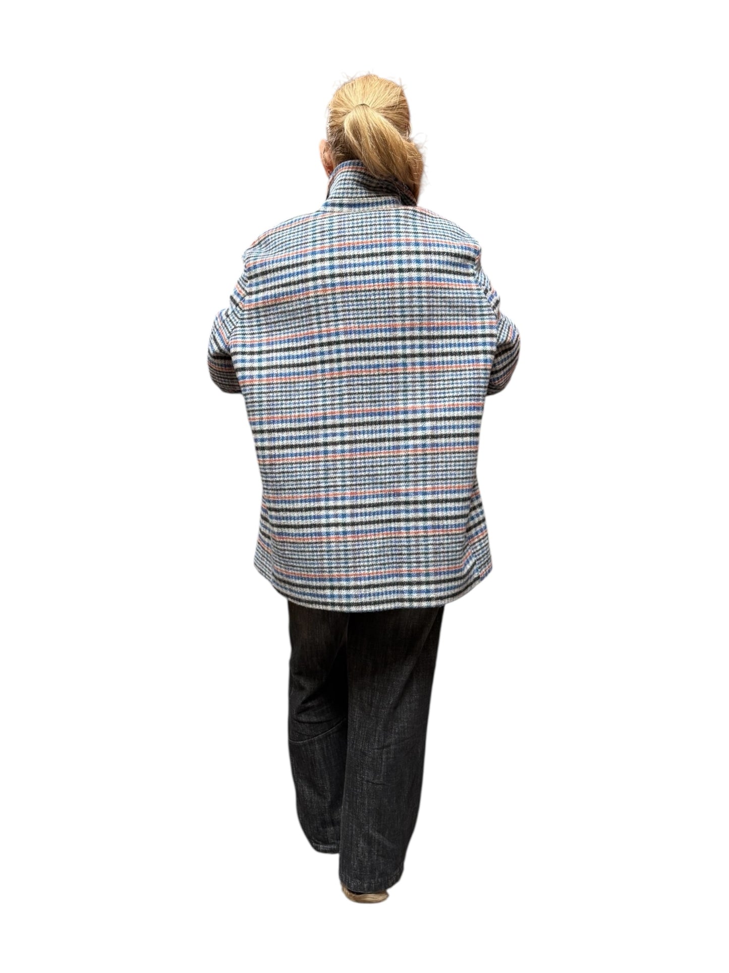 Chaqueta Mandarina Imprime