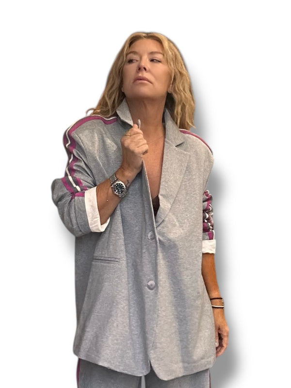 Chaqueta Athletic Gris