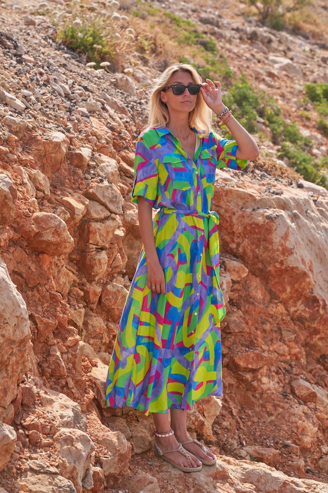 Vestido Carnaval Azul