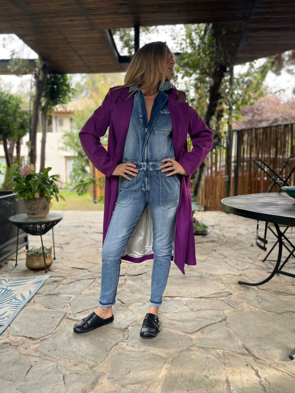 Abrigo KATA Morado